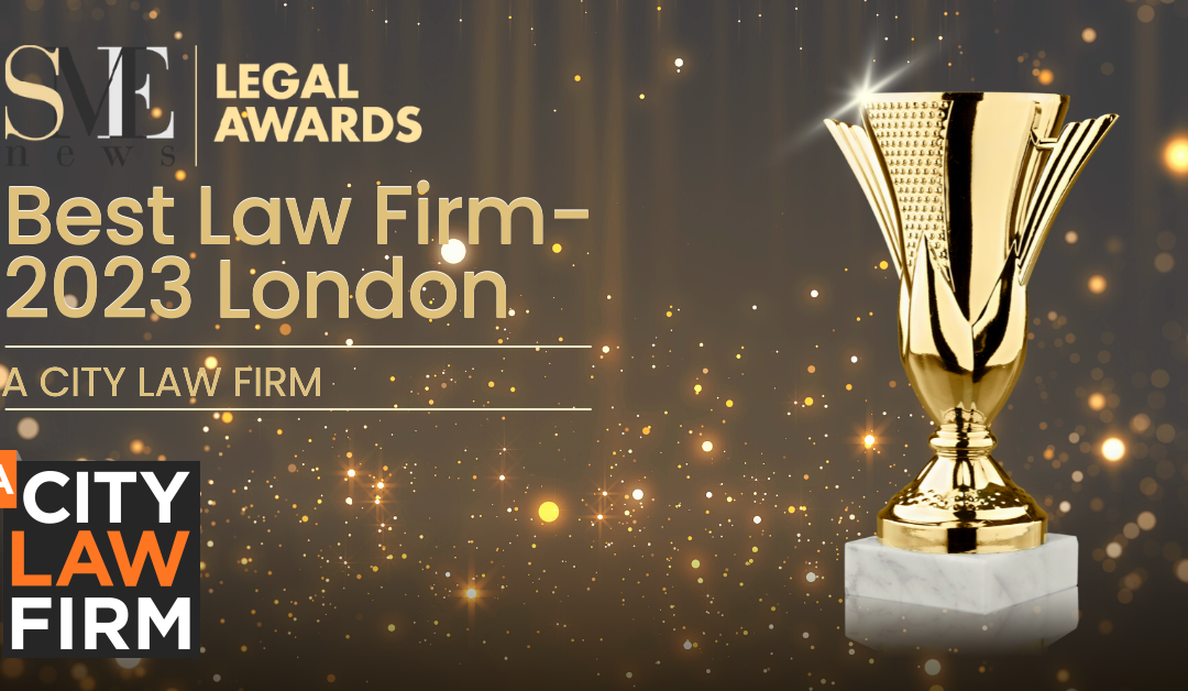 Winner of the  best law firm London 2023